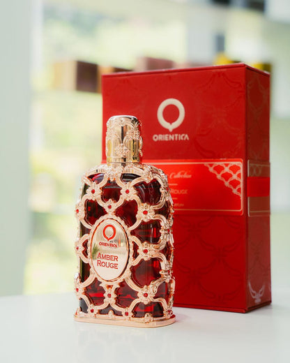 PERFUME ORIENTICA AMBER ROUGE - ELEGANCIA ORIENTAL EN ROJO ÁMBAR